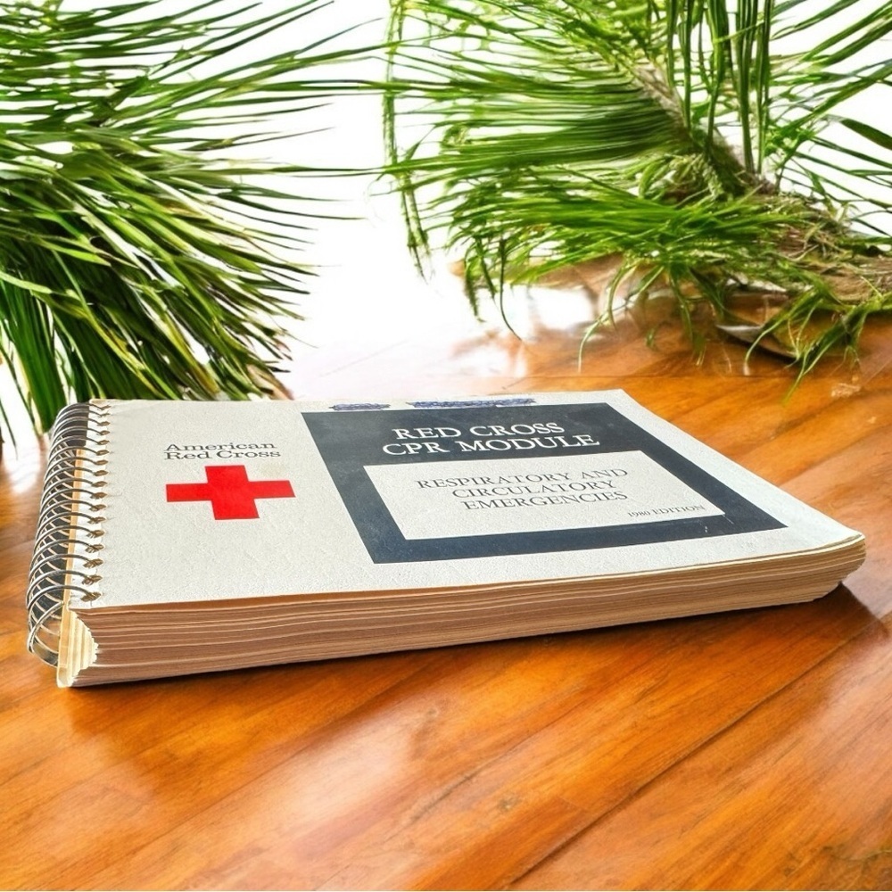 VINTAGE 1980 American Red Cross CPR Module Respiratory & Circulatory Emergencies - Picture 3 of 10